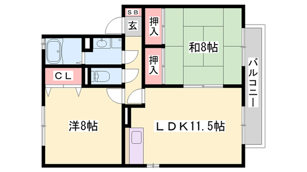 エピソード21の物件間取画像
